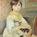 Julie Manet with Cat